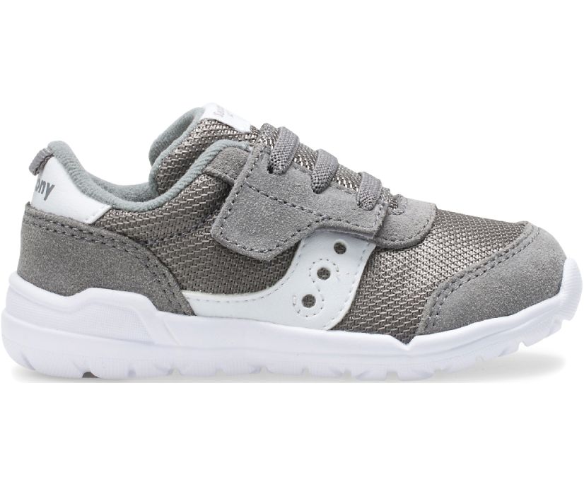 Tenis Saucony Jazz Riff Niños Grises Blancos | México 733TCEV